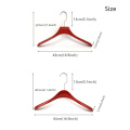 ABS Plastic Suit Hanger Heavy Duty Garment Jacket Clothes Wooden Hangers Luxury Wide Shoulder Coat Hanger with Square Flat Hook